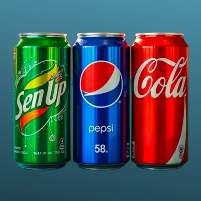 ソフトドリンク（缶またはグラス）