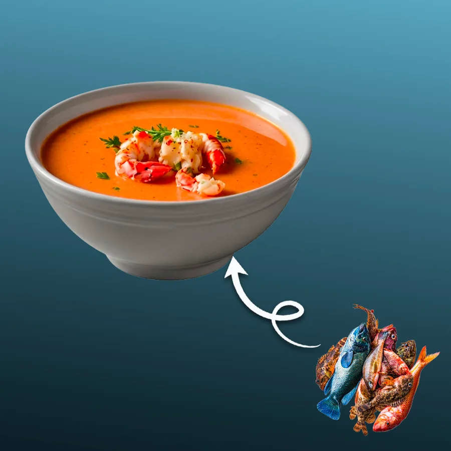 魚のスープ — とろみと香りのある魚のスープを熱々で。いちばん優しい始まり方。 · Sphère Restaurant by Léa, Kouba, Alger